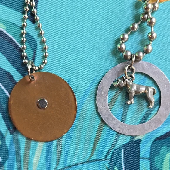 Pitbull Pendant Necklace Set - Picture 3 of 3